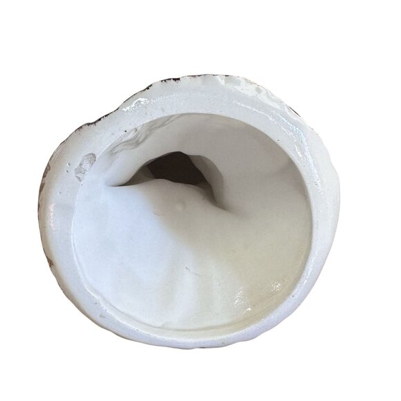 Vintage Ceramic White Praying Angel With Gold Trim Throughout GC - Picture 5 of 6